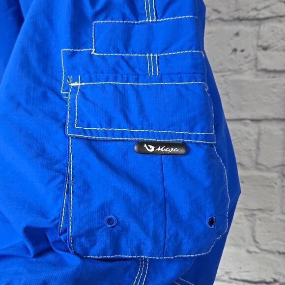 Mojo Blue Boardshorts Men’s 36 Surfing Swimming Beach Vacation Board Shorts Surf - Picture 4 of 8